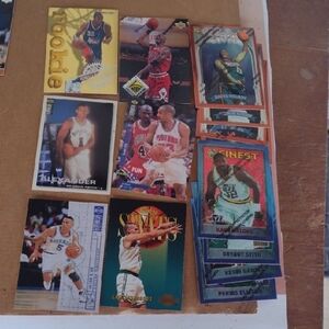 Micheal Jordan/Rookie/HOF Basketball Trading Cards Set